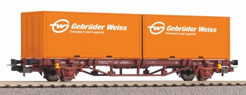 Piko 97151 Containertrgwagen  2x20  ÖBB Gebr.Weiss Ep.V